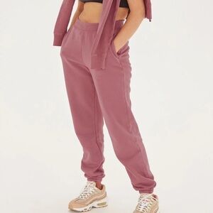 Girlfriend Collective Mauve Set